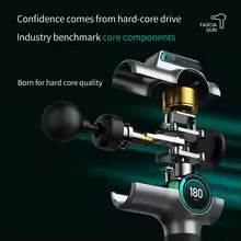 RelaxiZone™ Deep Tissue Massage Gun | Professional Muscle Massager