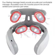 RelaxiZone™ Heated Cervical Neck & Shoulder Massager | 4 Massage Heads